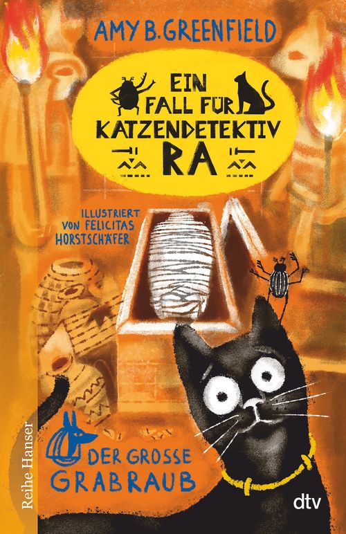 Cover des Buches Ein Fall für Katzendetektiv Ra Der große Grabraub von 