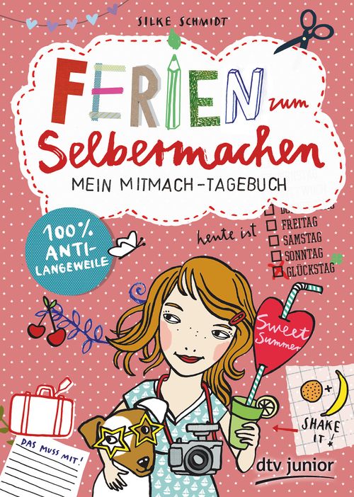 Cover des Buches Ferien zum Selbermachen Mein Mitmach-Tagebuch von Silke Schmidt