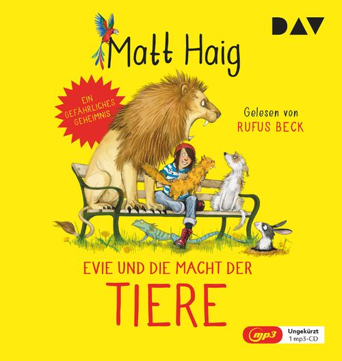 Cover des Buches Evie und die Macht der Tiere von 
