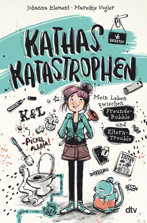 Cover des Buches Kathas Katastrophen – Mein Leben zwischen Freunde-Bubble und Eltern-Trouble von 
