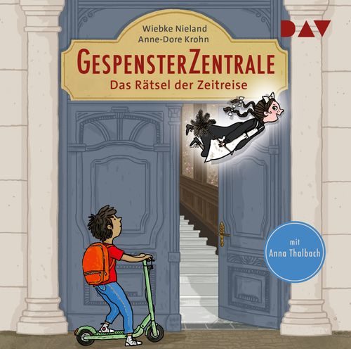 Cover des Buches Gespensterzentrale – Teil 1: Das Rätsel der Zeitreise von 