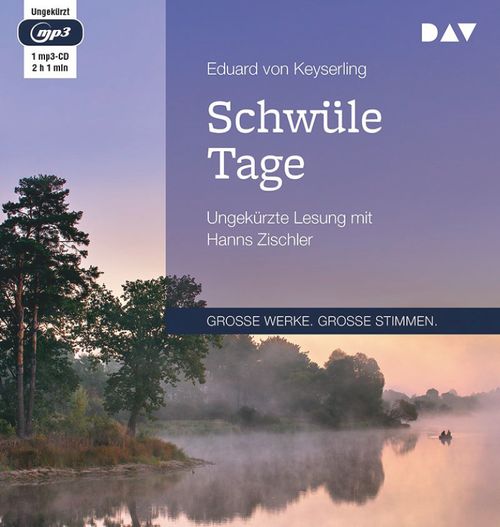 Cover des Buches Schwüle Tage von Eduard von Keyserling