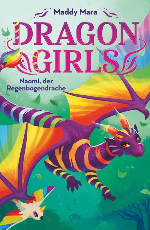 Cover des Buches Dragon Girls – Naomi, der Regenbogendrache von Maddy Mara