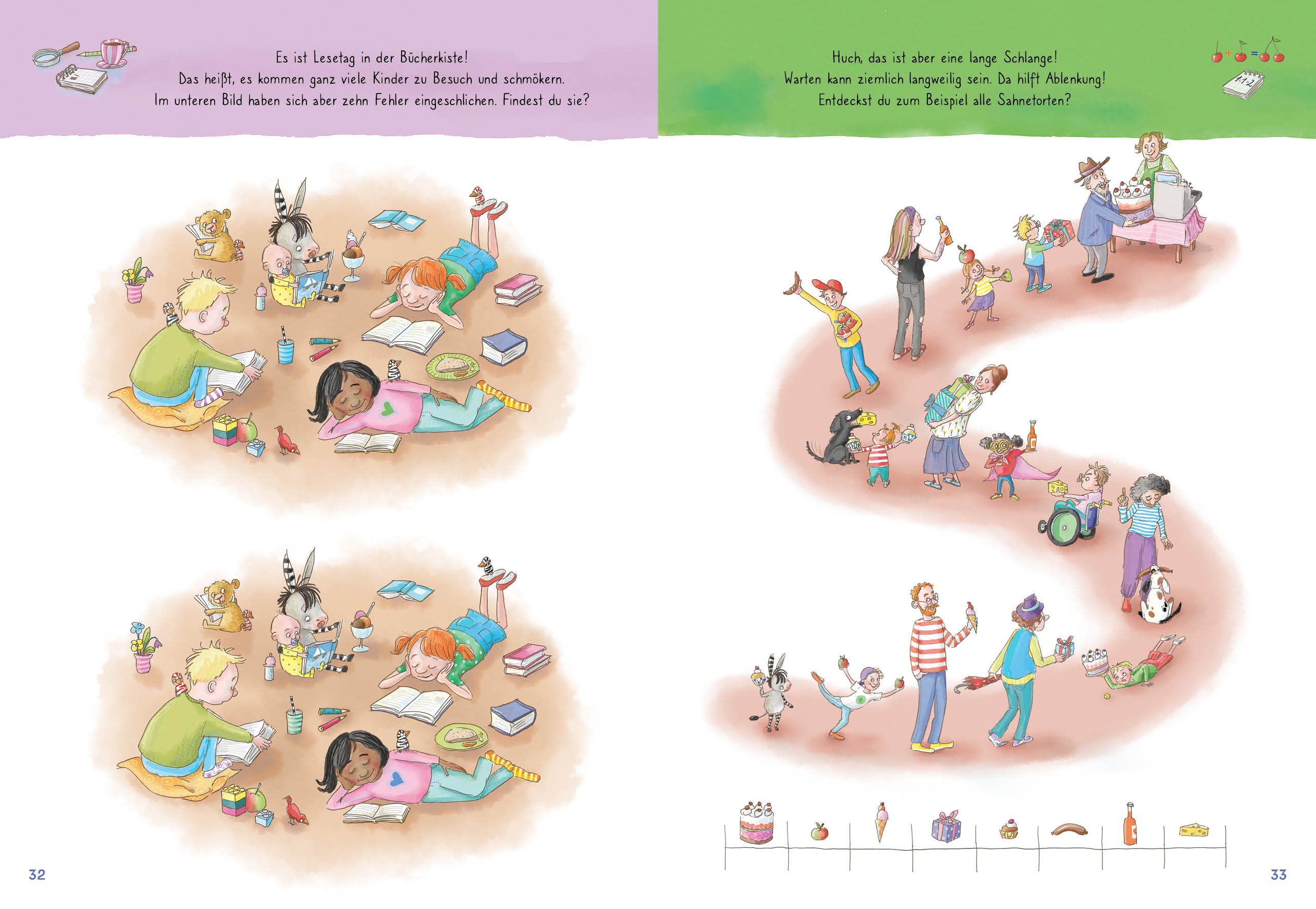 Cover des Buches Grimm und Möhrchen – Das zeselige Mitmachbuch für graue und bunte Tage von Stephanie Schneider