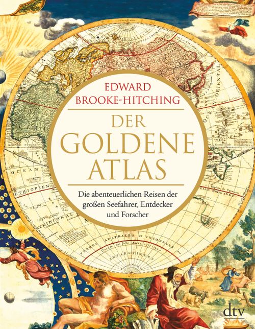 Cover des Buches Der goldene Atlas von Edward Brooke-Hitching
