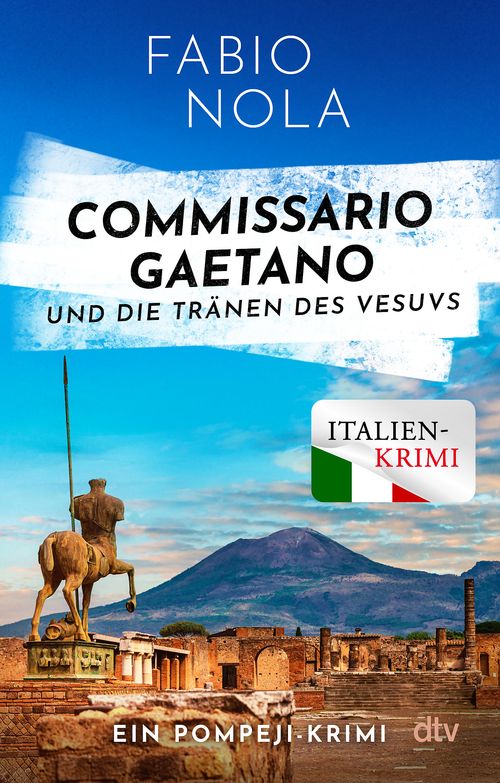 Cover des Buches Commissario Gaetano und die Tränen des Vesuvs von Fabio Nola