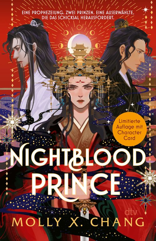 Cover des Buches Nightblood Prince von Molly X. Chang