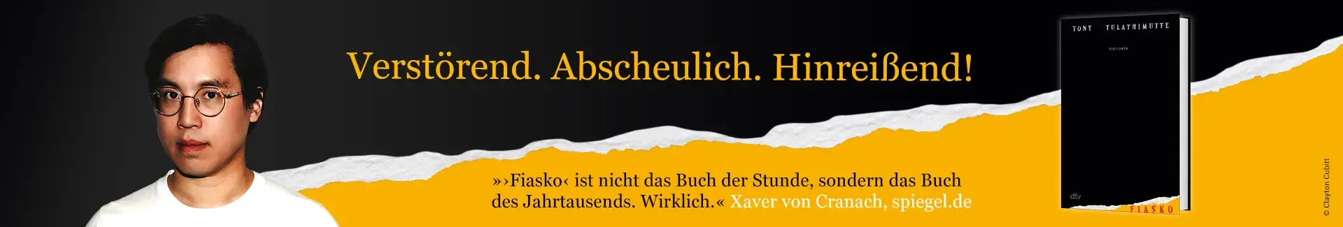 Banner zum Buch "Fiasko" von Tony Thulatimutte