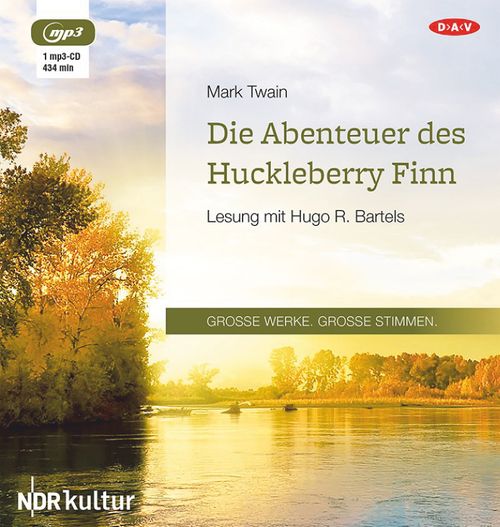 Cover des Buches Die Abenteuer des Huckleberry Finn von Mark Twain