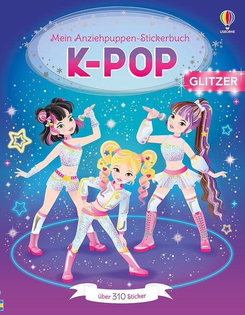 Cover des Buches Mein Anziehpuppen-Stickerbuch: K-Pop von 
