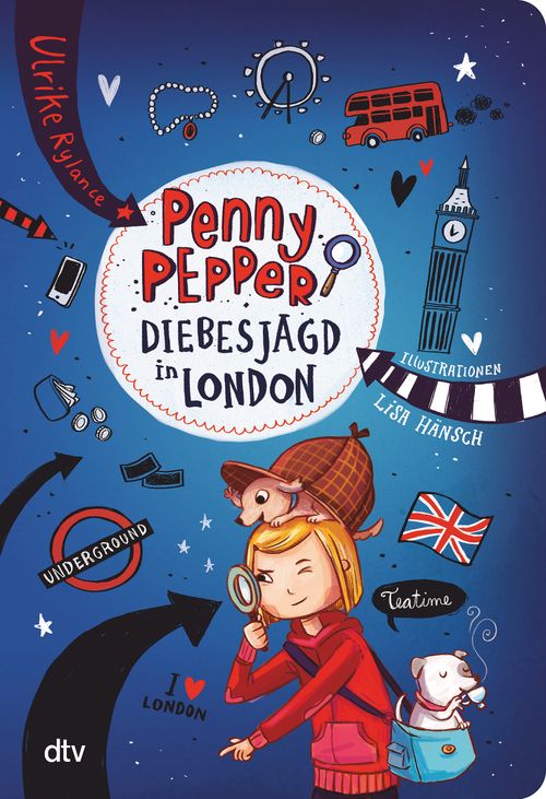 Cover des Buches Penny Pepper - Diebesjagd in London von Ulrike Rylance