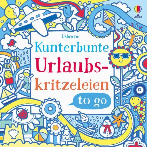 Cover des Buches Kunterbunte Urlaubskritzeleien to go von 
