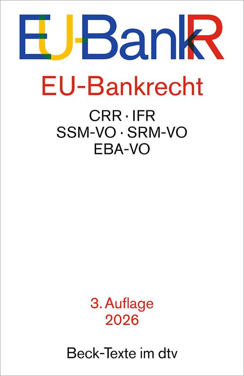 Cover des Buches EU-Bankrecht von 
