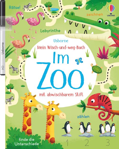 Cover des Buches Mein Wisch-und-weg-Buch: Im Zoo von 