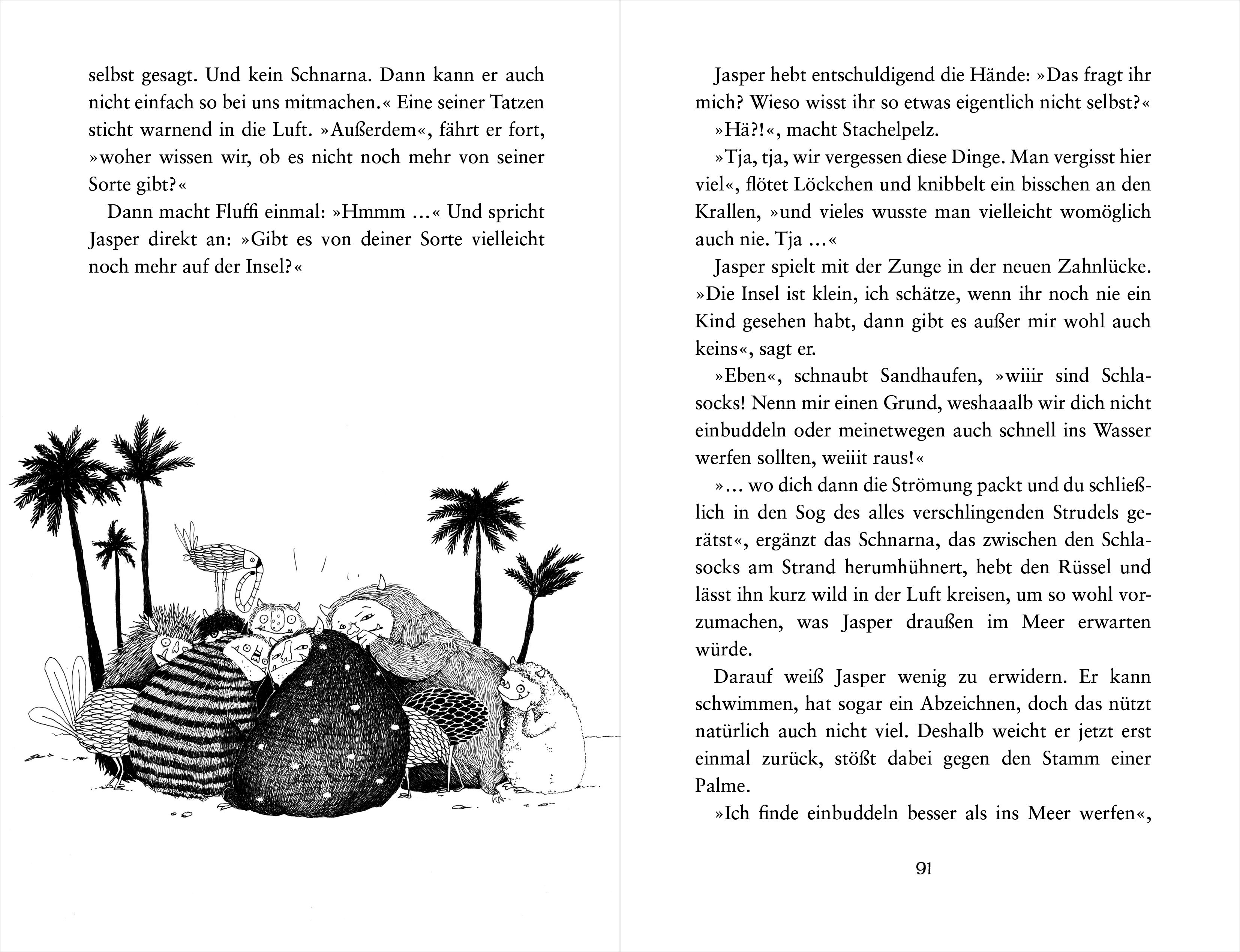 Cover des Buches Die Insel der Schlasocks von Nils Mohl